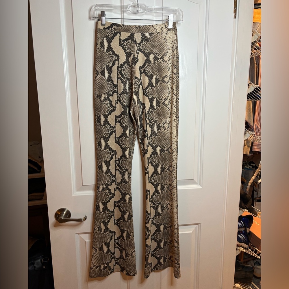 NWT Stella McCartney Python Print Trousers in Bro… - image 8